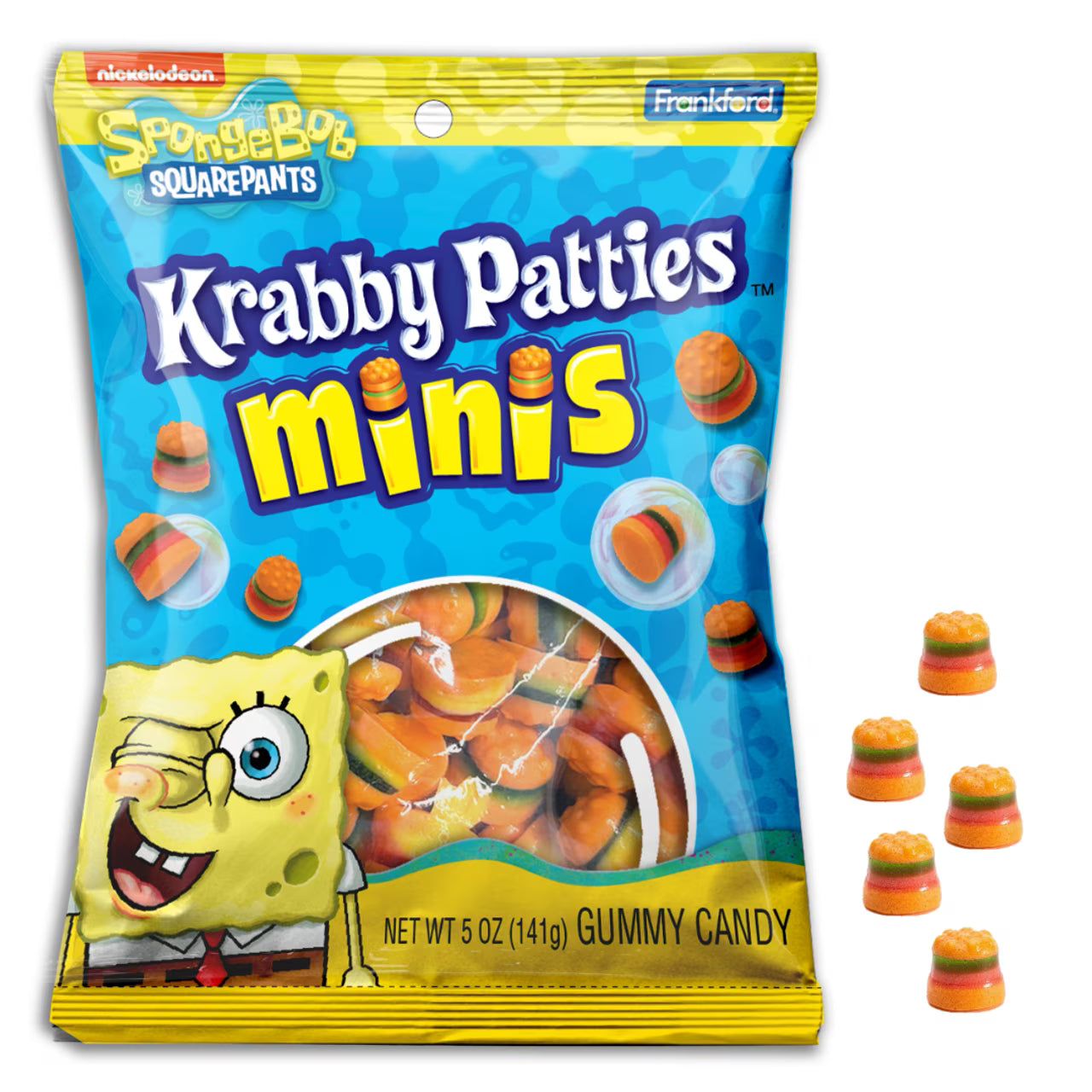 Krabby Patties Minis 227g Bob Esponja