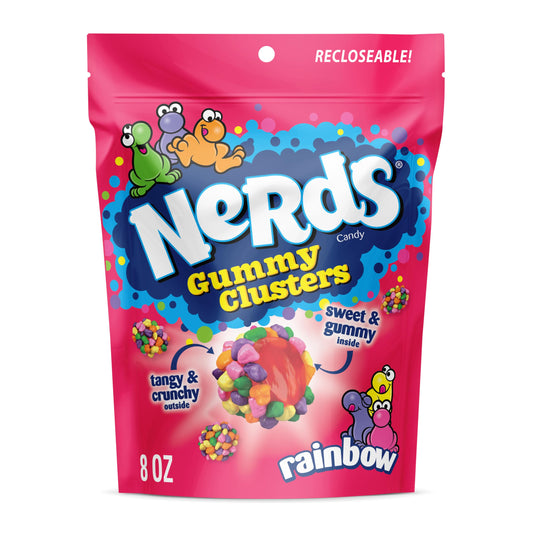Nerds Gummy Clusters Rainbow Bolsa 226g