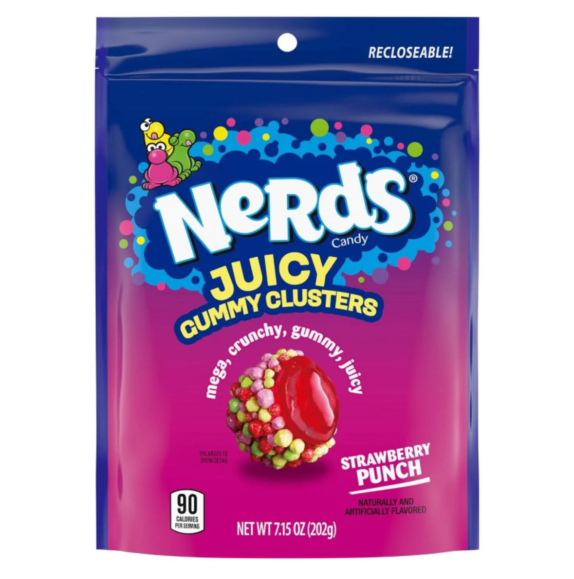Nerds Gummy Juicy Clusters Strawberry Punch 202g